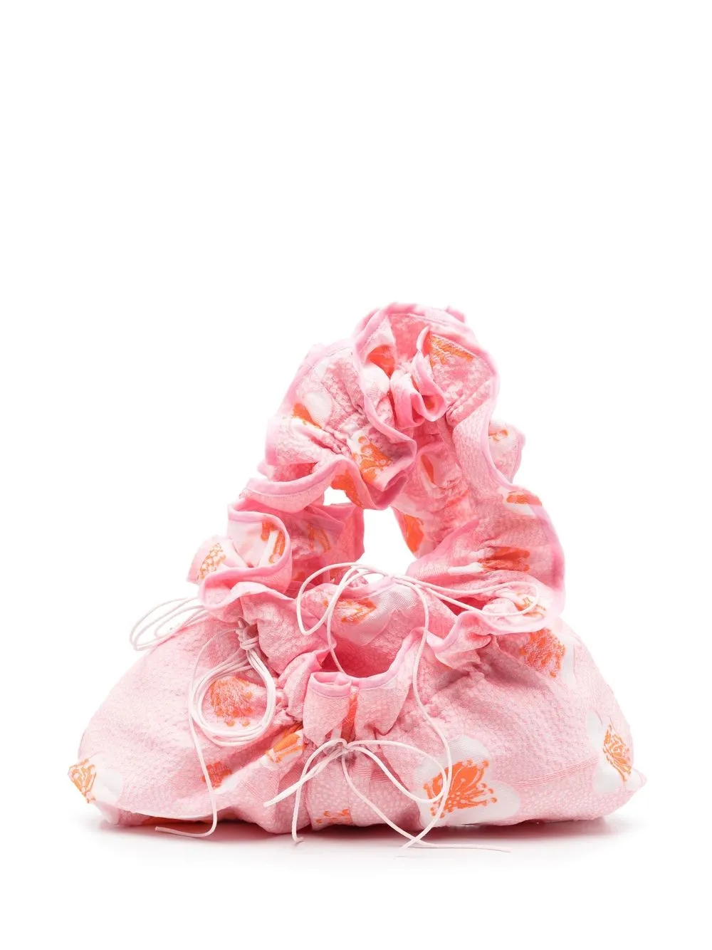 

Cecilie Bahnsen ruffled Fallulag tote bag - Pink