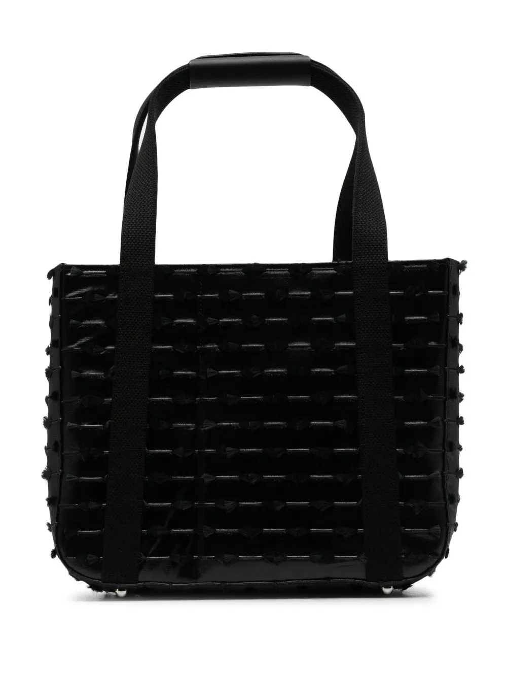 

Cecilie Bahnsen tote Frame midi - Negro