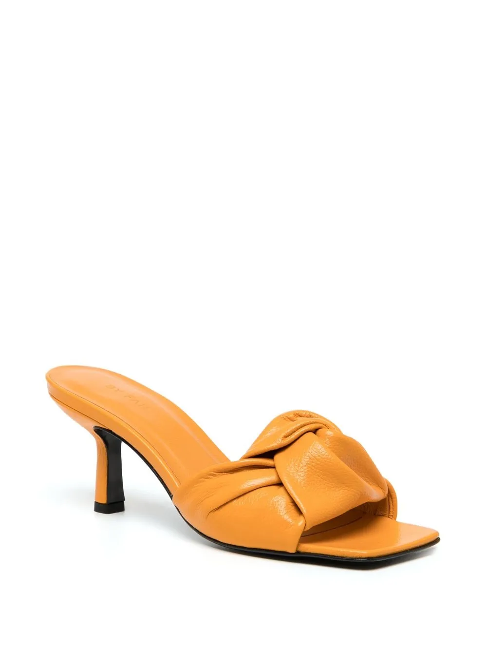 by far lana knotted suede mules