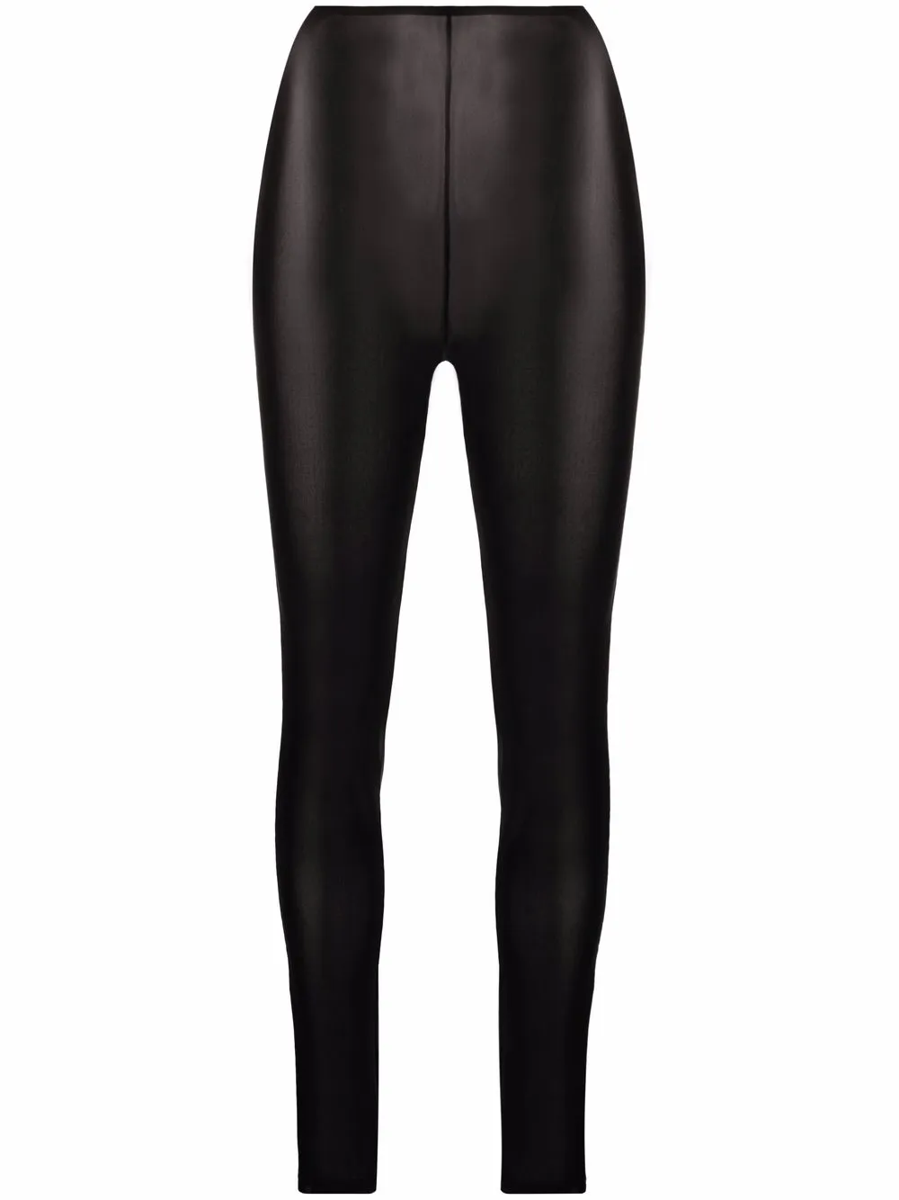 

Alchemy x Lia Aram high-waist sheer leggings - Black