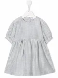 Knot Zinnia gingham check dress - Green