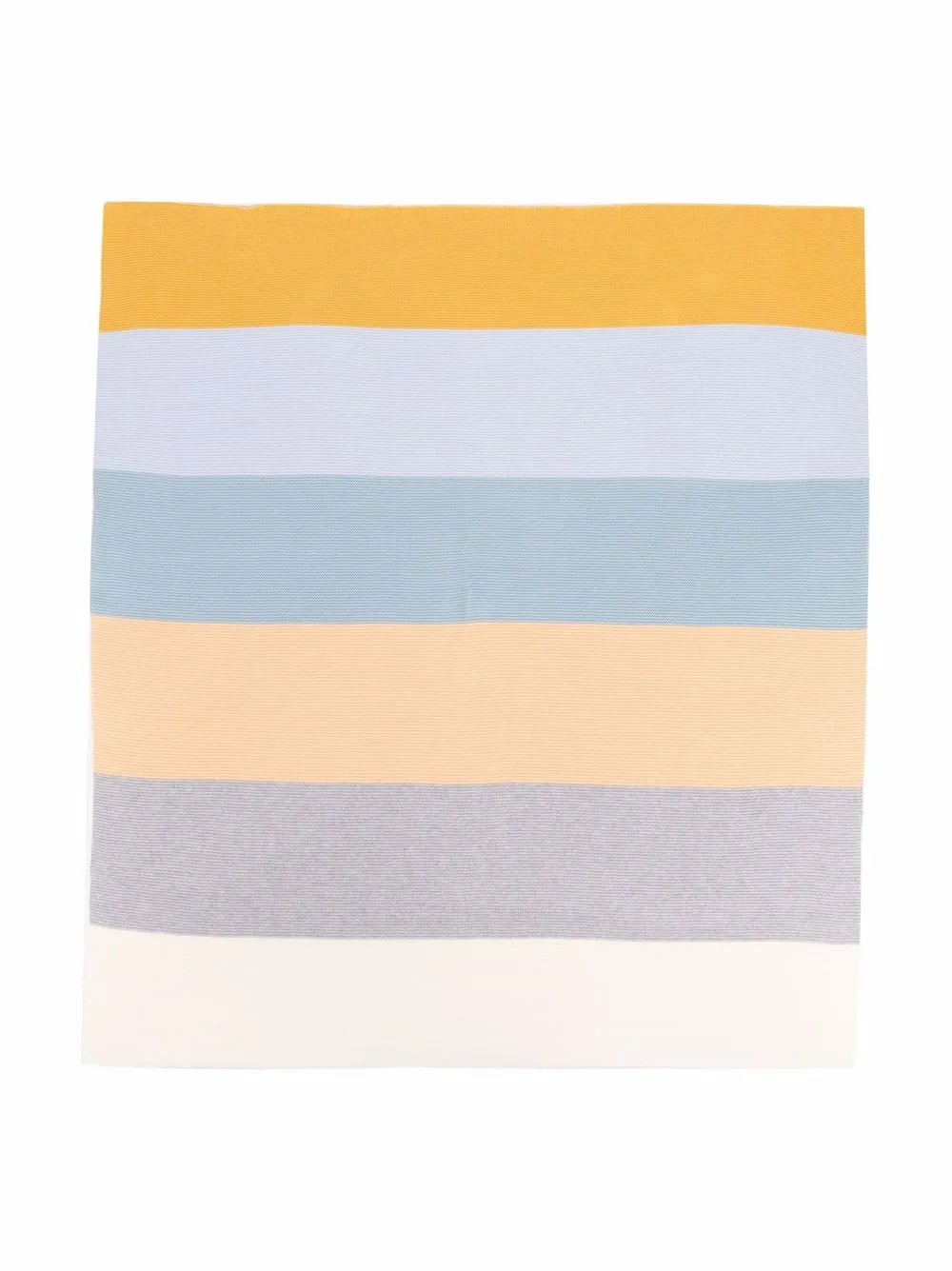 Knot stripe-print blanket