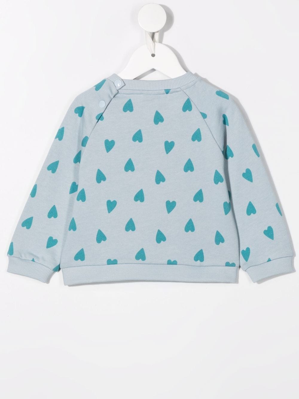 Knot Sweater met print - Blauw