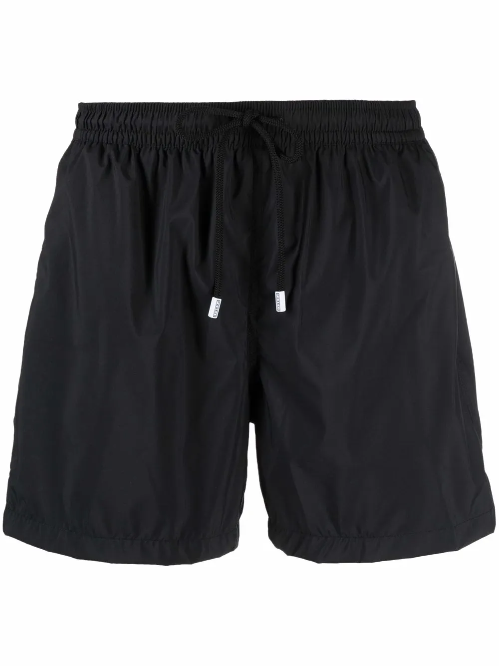 

Fedeli shorts de playa con parche del logo - Negro