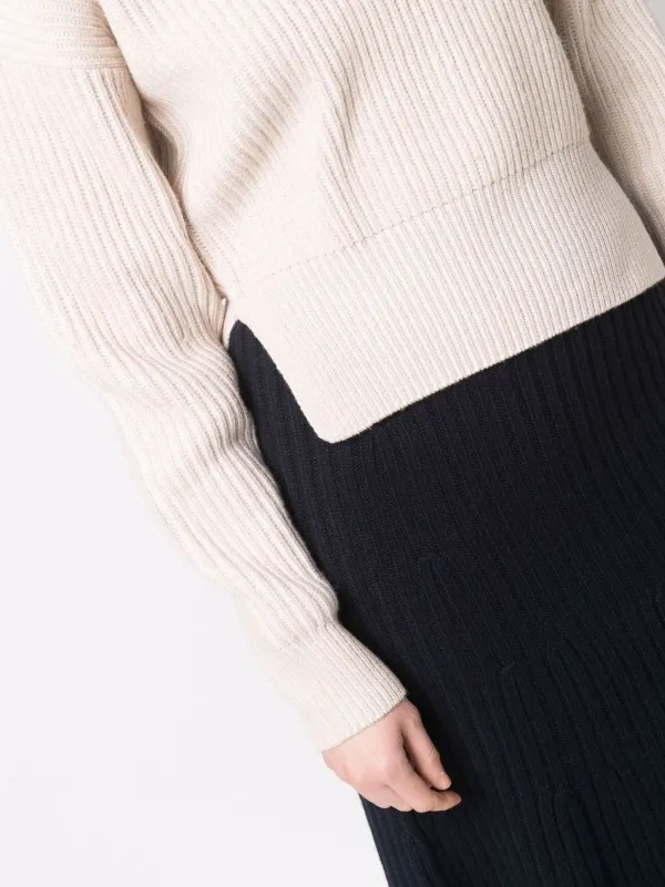 JOSEPH Ribbed Crew Neck Jumper - Farfetch