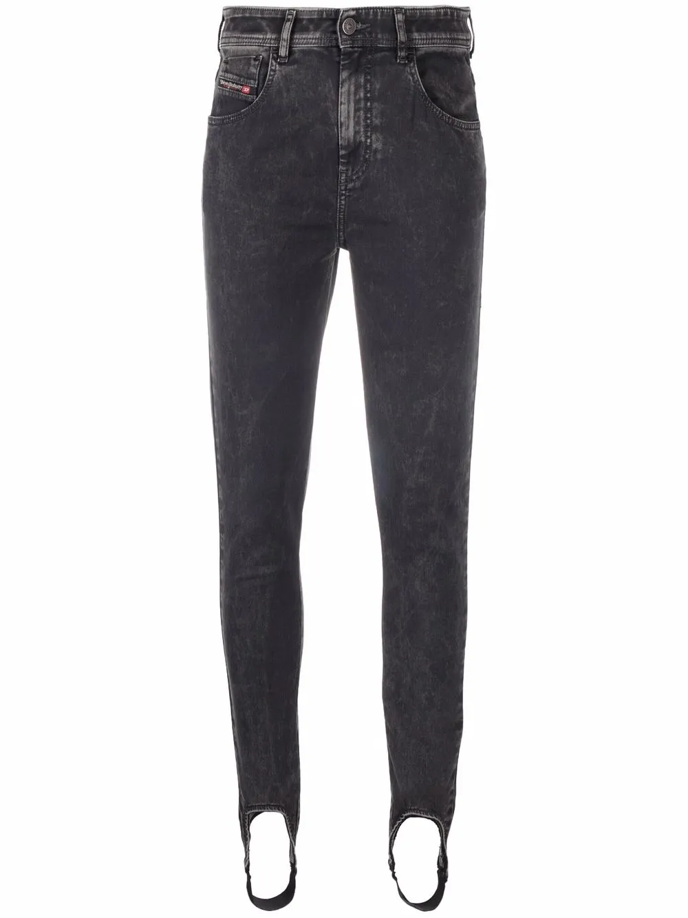 

Diesel skinny jeans con bolsillos - Gris