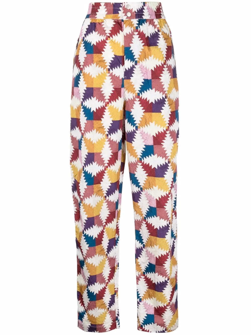 

Isabel Marant Étoile pantalones rectos Midaloni - Neutro