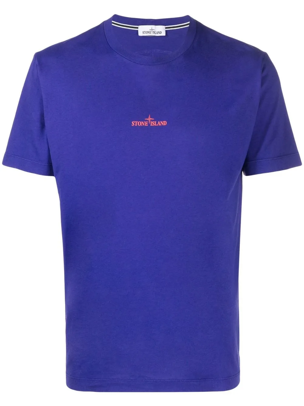 

Stone Island playera con logo estampado - Morado