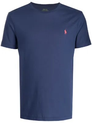 Palace x Ralph Lauren Waffle Pocket Tee | Blue | FARFETCH