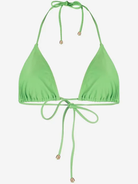 Nanushka top de bikini con cuello halter