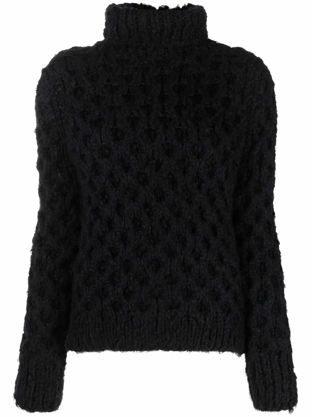 

Cecilie Bahnsen Heaven chunky knit jumper - Black