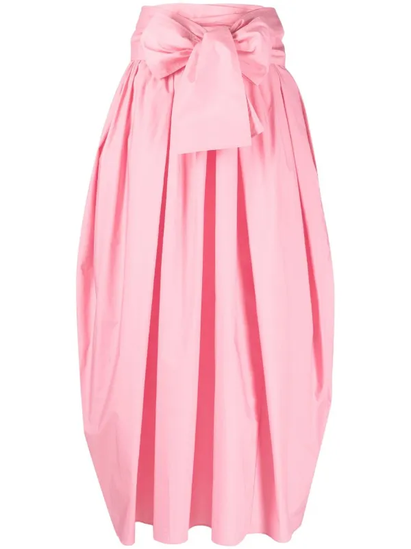 Cecilie Bahnsen Junita Poplin Tulip Skirt - Farfetch