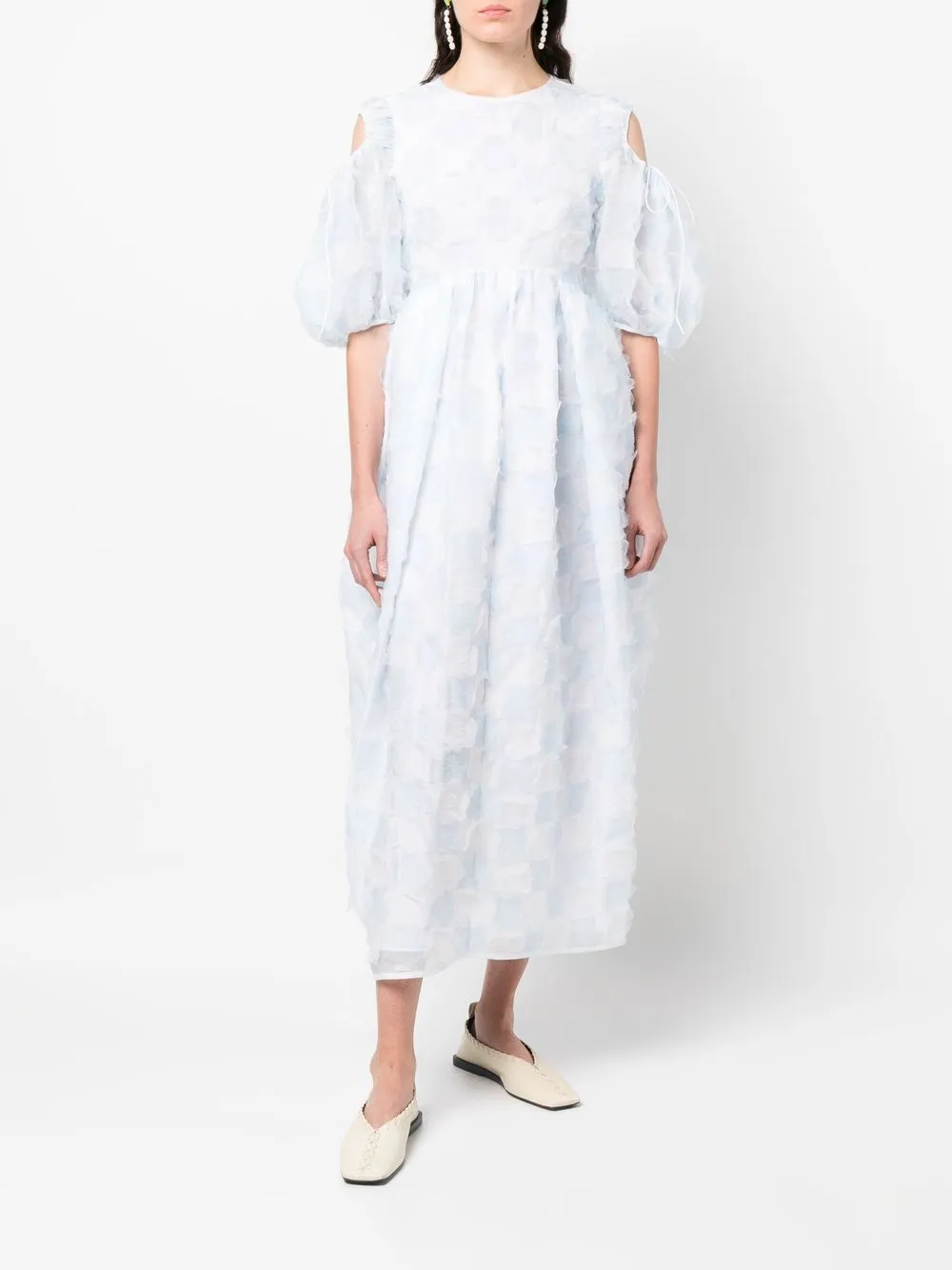 CECILIE BAHNSEN JAZ フローラル フィルクーペ ワンピース CECILIE BAHNSEN JAZ フローラル フィルクーペ ワンピース