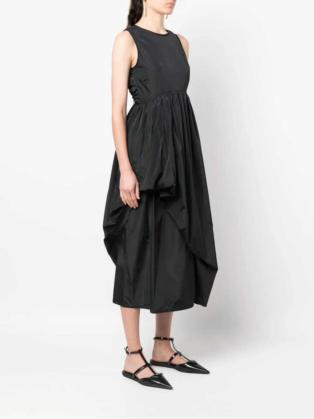 Cecilie Bahnsen Fang Sleeveless Midi Dress - Farfetch