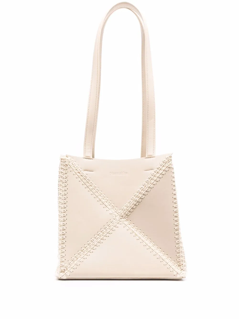 

Nanushka Origami tote bag - Neutrals