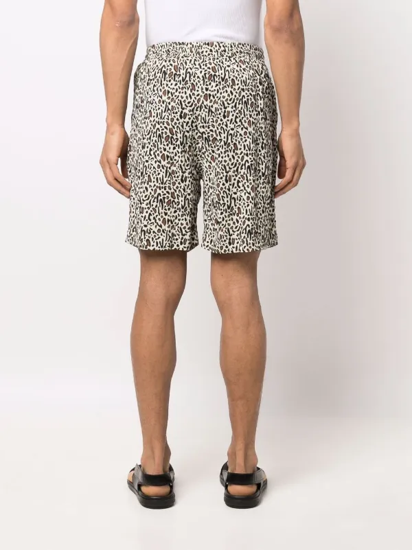 Obey cheap leopard shorts