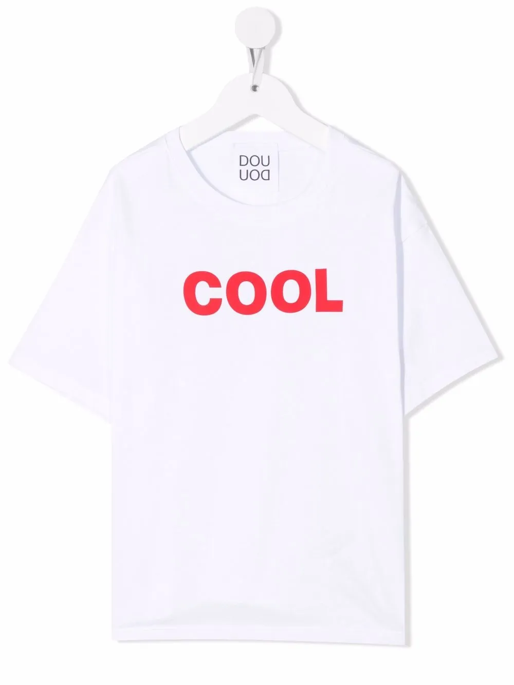 

Douuod Kids playera Cool de manga corta - Blanco