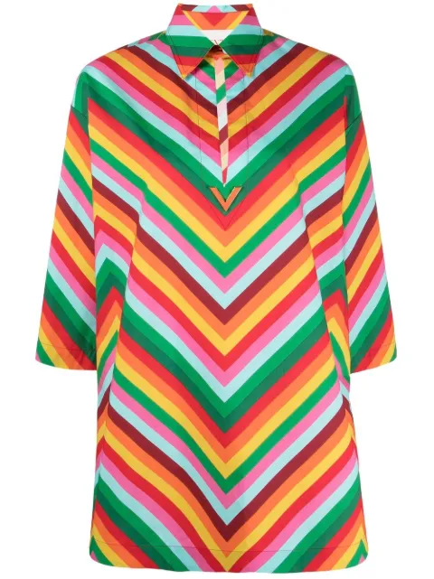 Valentino Garavani striped cotton blouse 