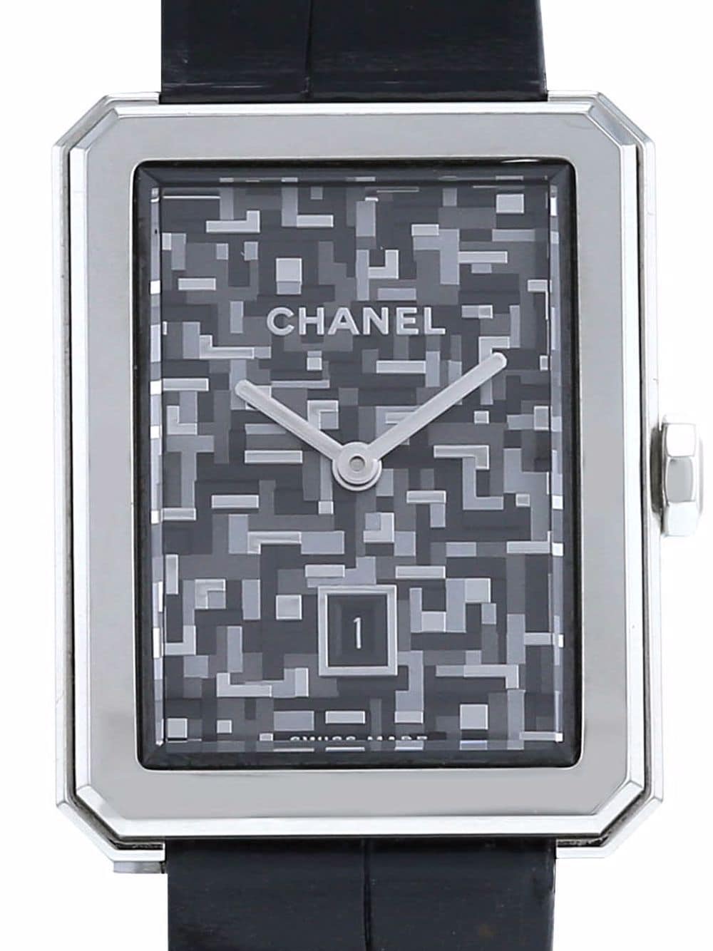 CHANEL Pre-Owned 2010 pre-owned Boyfriend horloge - Grijs