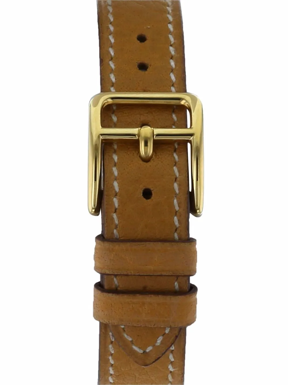 фото Hermès наручные часы kelly cadena pre-owned 20 мм 1990-х годов