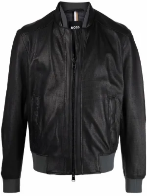 boss leather jackets