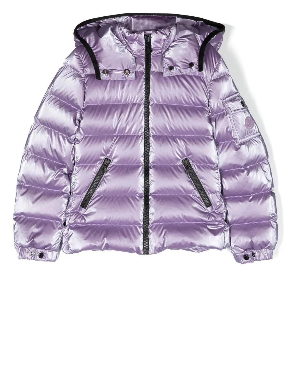 

Moncler Enfant TEEN metallic puffer jacket - Purple