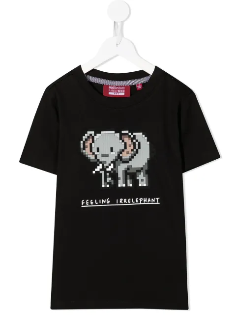 Mostly Heard Rarely Seen 8-Bit printed cotton T-shirt