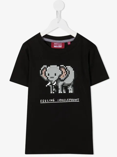 Mostly Heard Rarely Seen 8-Bit printed cotton T-shirt