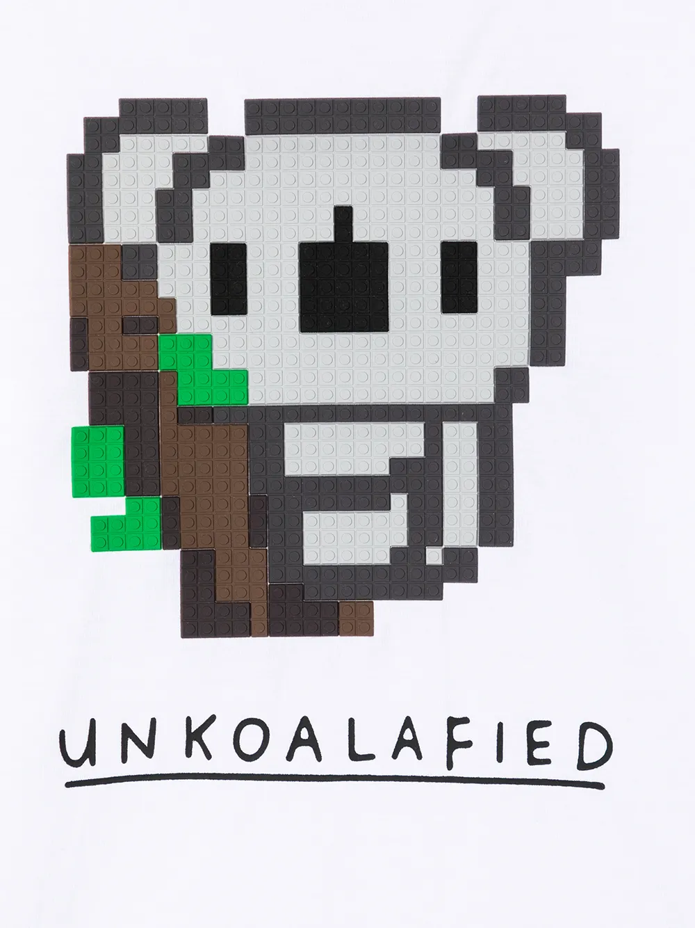  Mostly Heard Rarely Seen 8-bit Printed Cotton T-shirt - White 