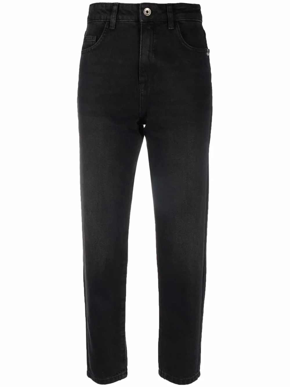 

Patrizia Pepe boyfriend jeans capri - Negro