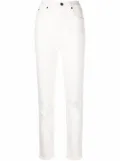 SLVRLAKE high-rise skinny-cut jeans - White