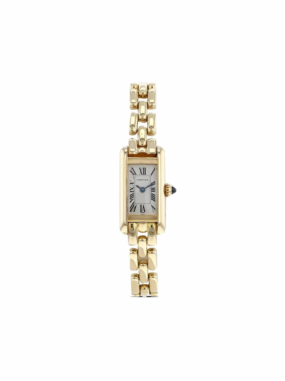 фото Cartier наручные часы tank mini pre-owned 28 мм 1991-го года