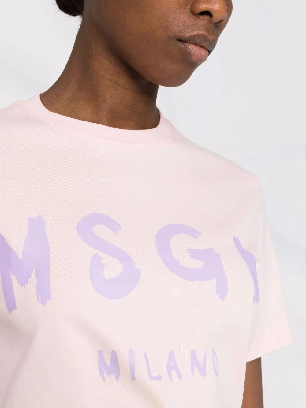 фото Msgm футболка с логотипом