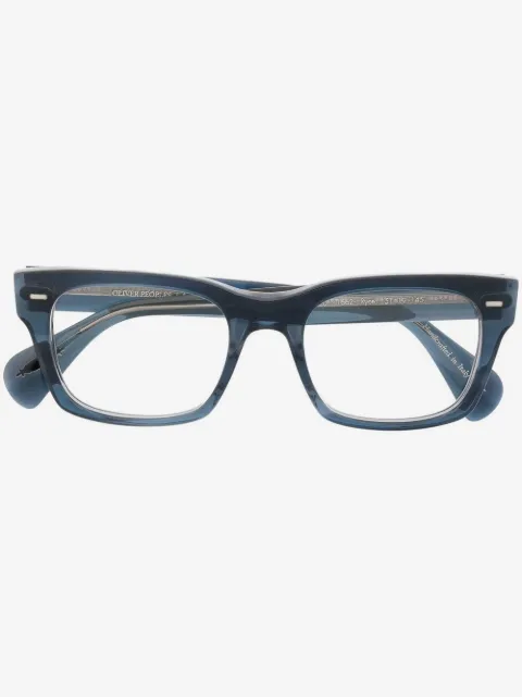Oliver Peoples Bril met vierkant montuur