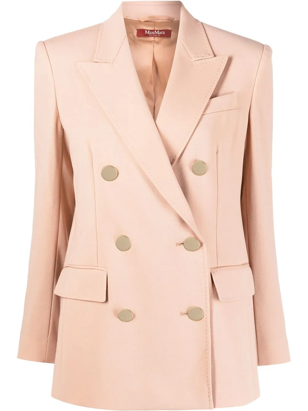 

'S Max Mara blazer de vestir con doble botonadura - Neutro