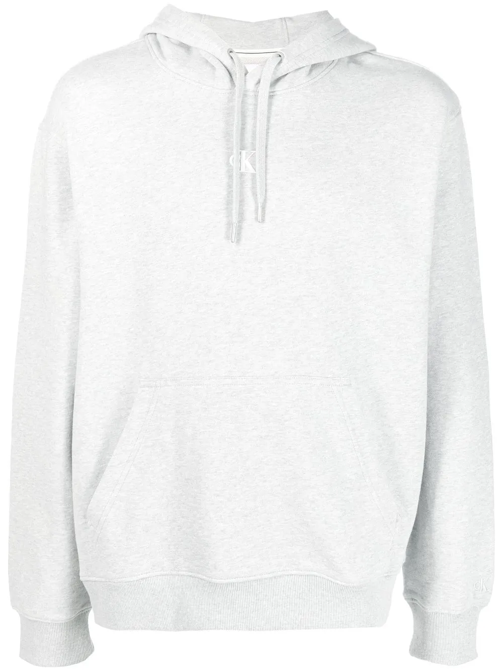 

Calvin Klein Jeans hoodie con logo estampado - Gris