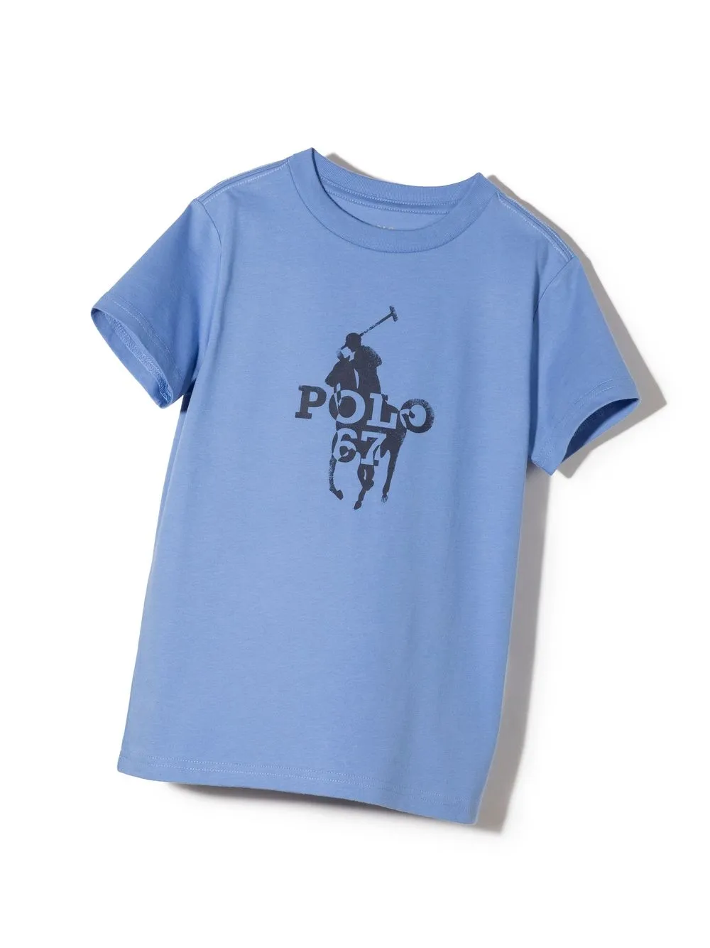 POLO RALPH LAUREN KIDS Big Pony logo-print cotton T-shirt | Boys T-Shirts | Image 2