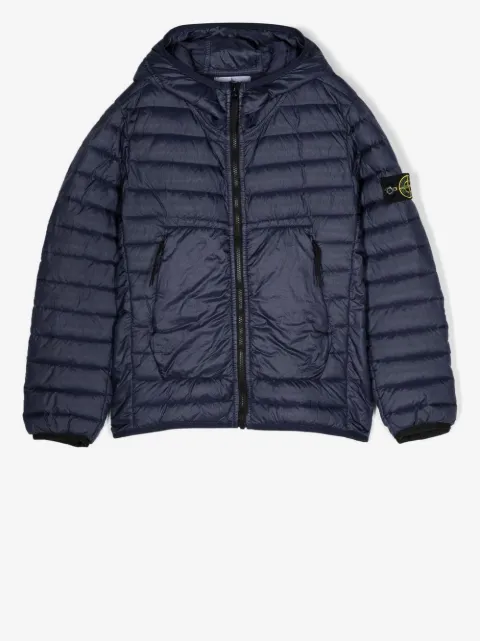 Stone Island Junior Piumino con cappuccio