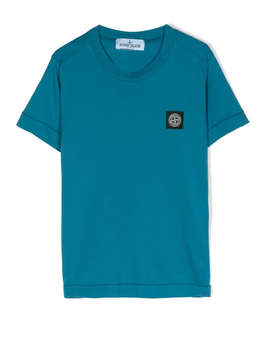 

Stone Island Junior compass-patch crew-neck T-shirt - Blue