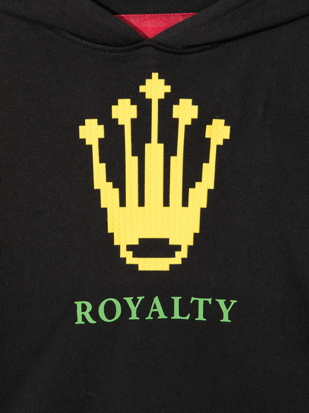  Mostly Heard Rarely Seen 8 Bit Mini Crown Hoodie   Schwarz 