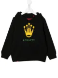 Mostly Heard Rarely Seen 8-Bit Mini Crown Hoodie - Black