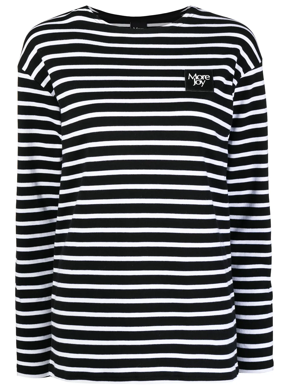 

More Joy top con logo estampado - Negro