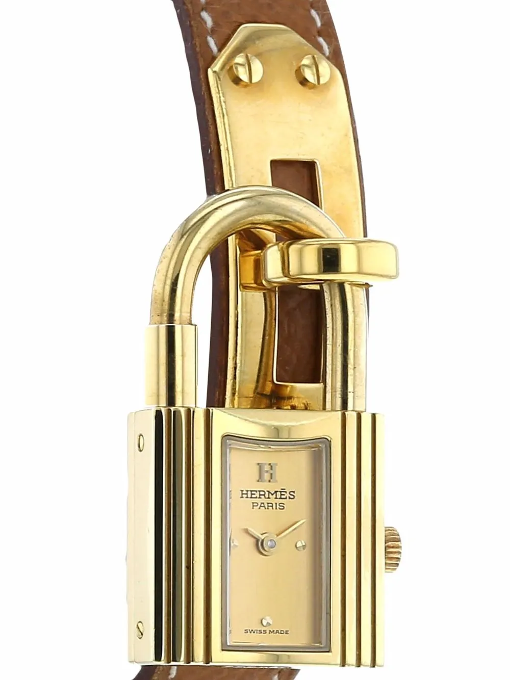 фото Hermès наручные часы kelly cadena pre-owned 20 мм 1995-го года