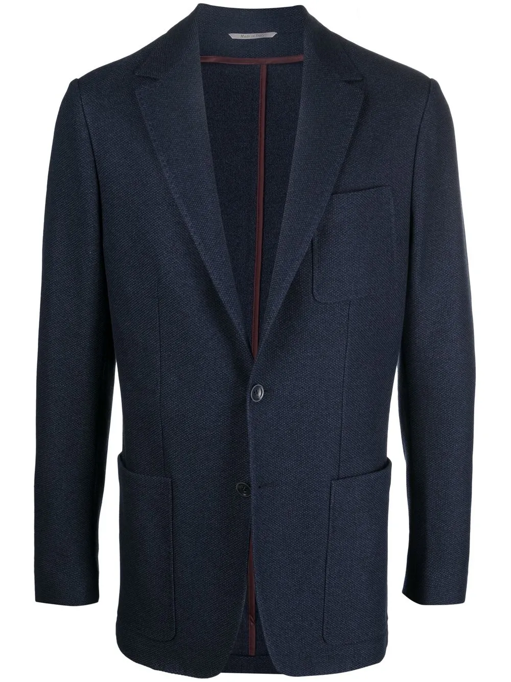 Canali blazer con botones - Azul