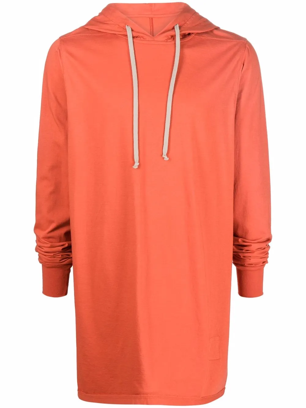 

Rick Owens DRKSHDW hoodie con cordones - Naranja