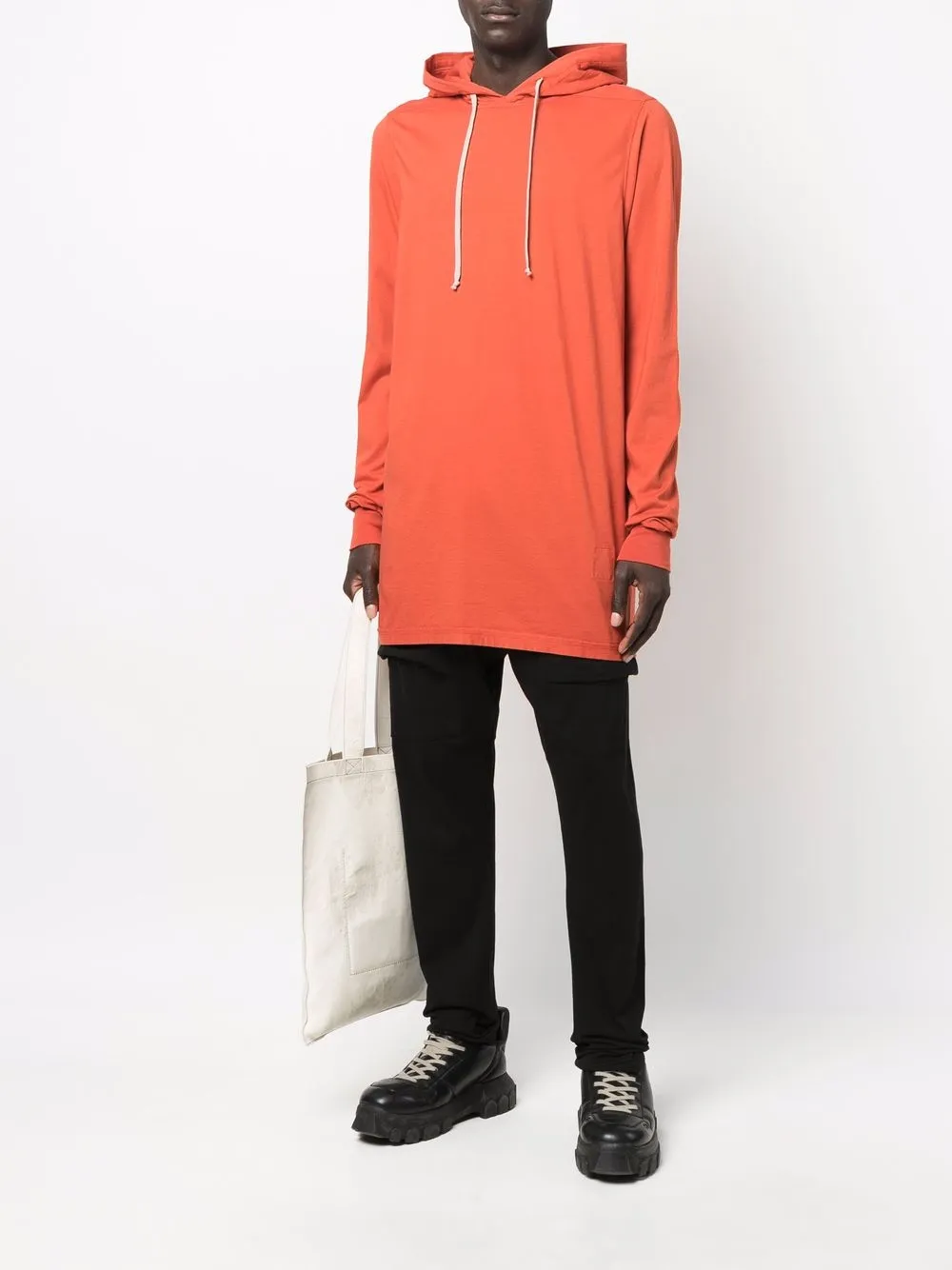 фото Rick owens drkshdw худи из органического хлопка