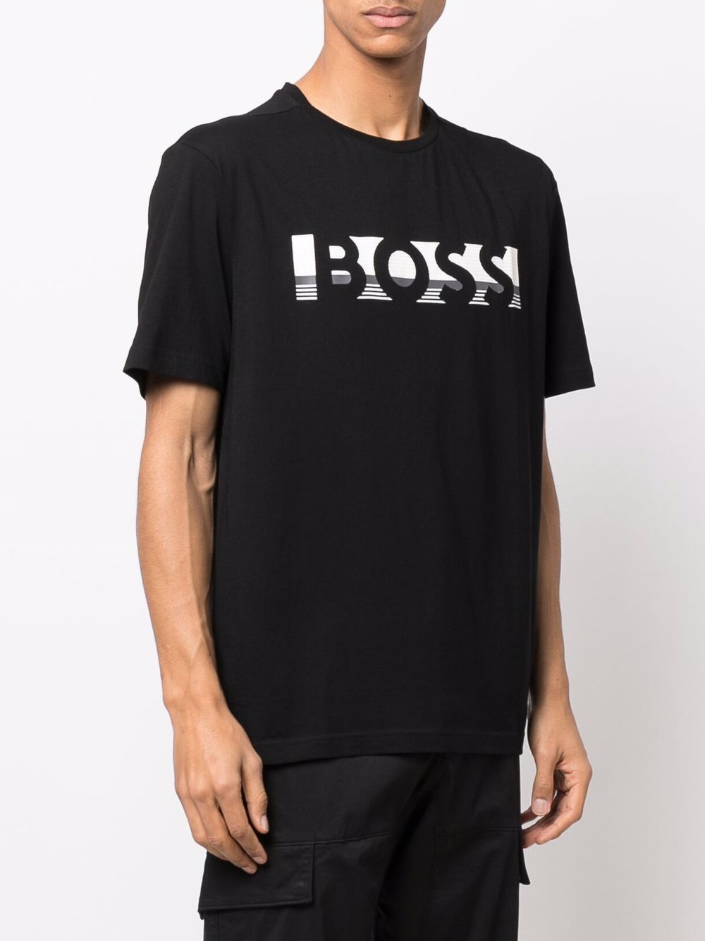 фото Boss футболка tee 1 с логотипом