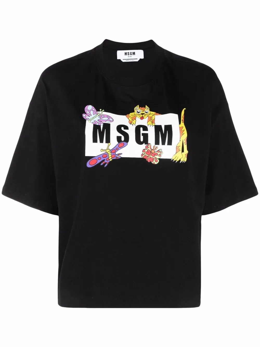 фото Msgm футболка с логотипом