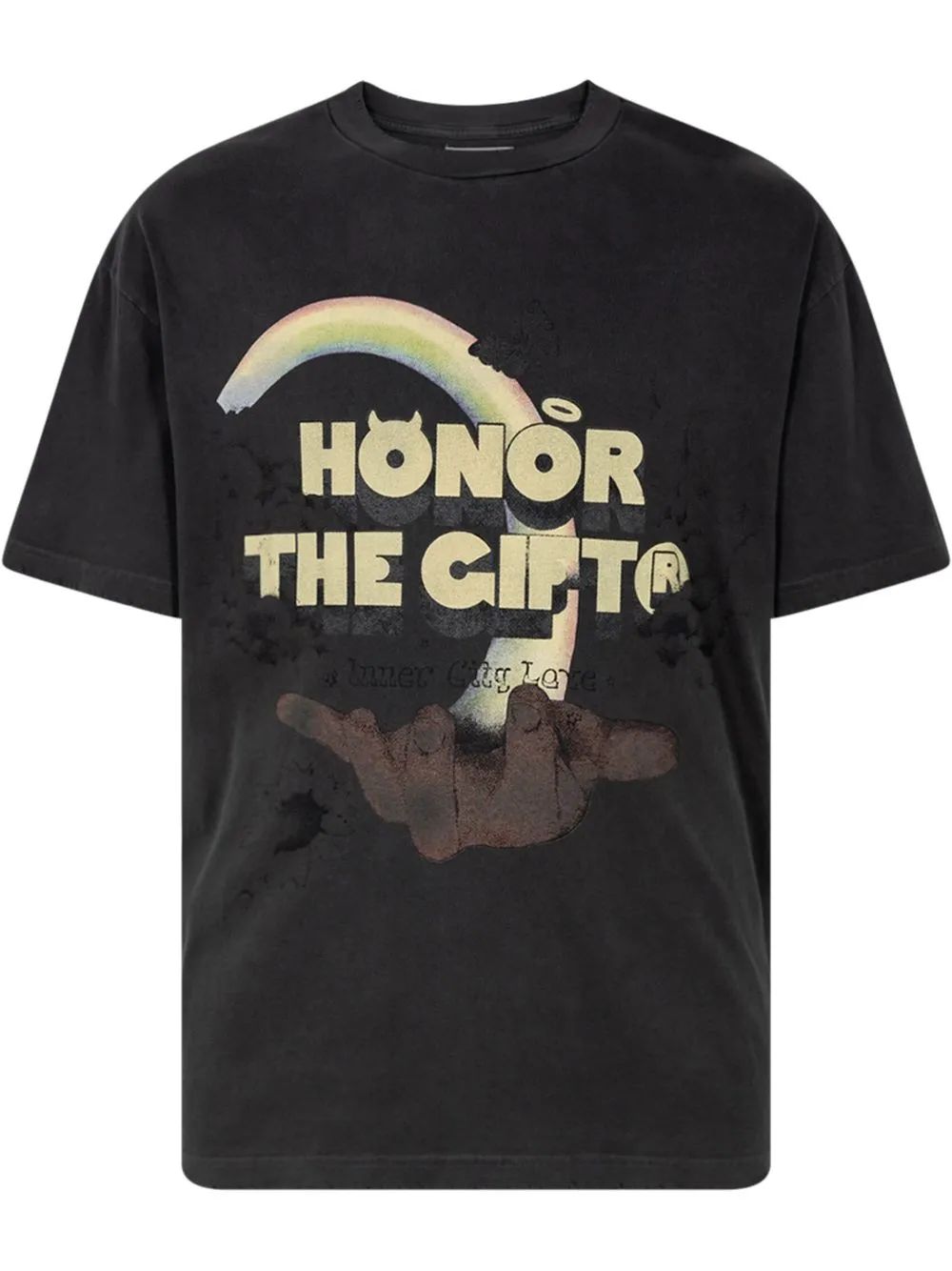 

Honor The Gift Palms short-sleeve T-shirt - Black