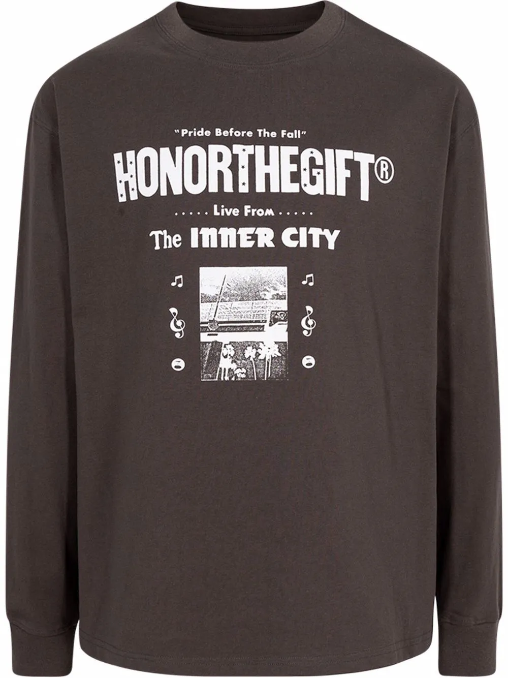 

Honor The Gift Stereo long-sleeve T-shirt - Black